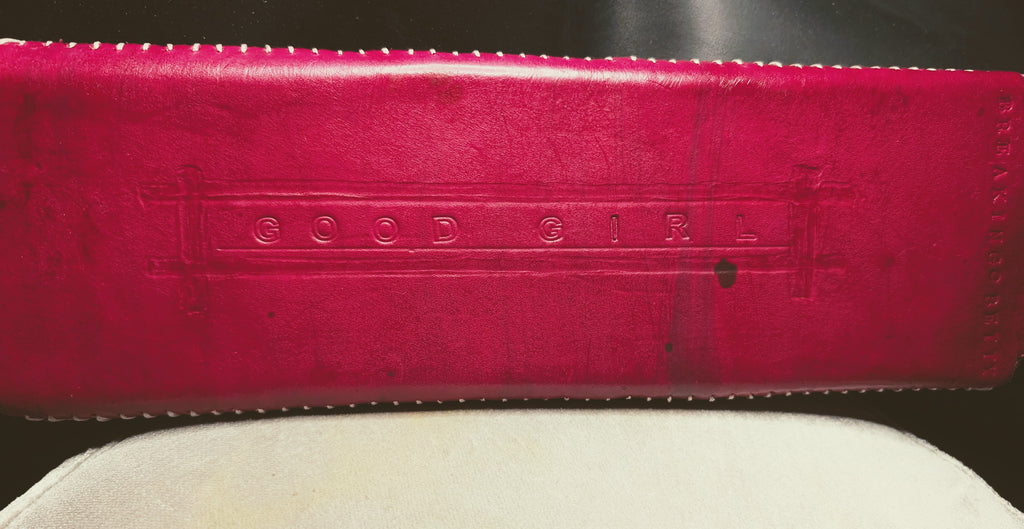 Wrapped paddle, "good girl/bad girl"