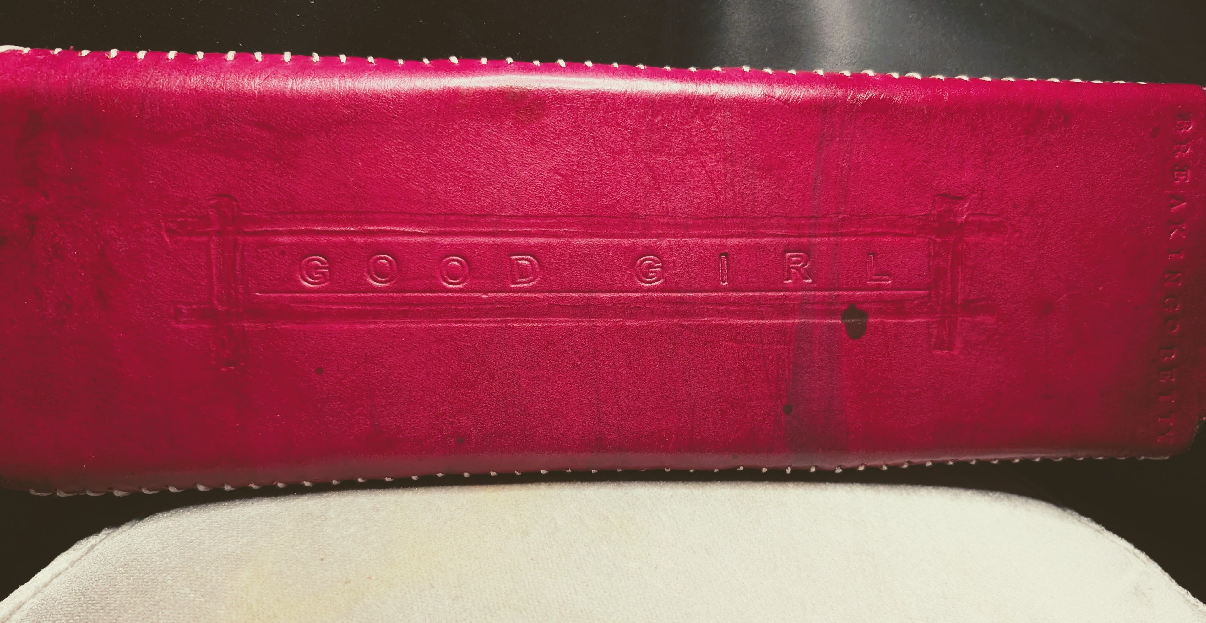 Wrapped paddle, "good girl/bad girl"